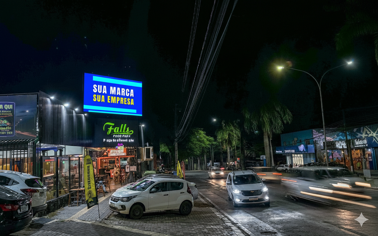 Painel LED SUA MARCA - Visão 4